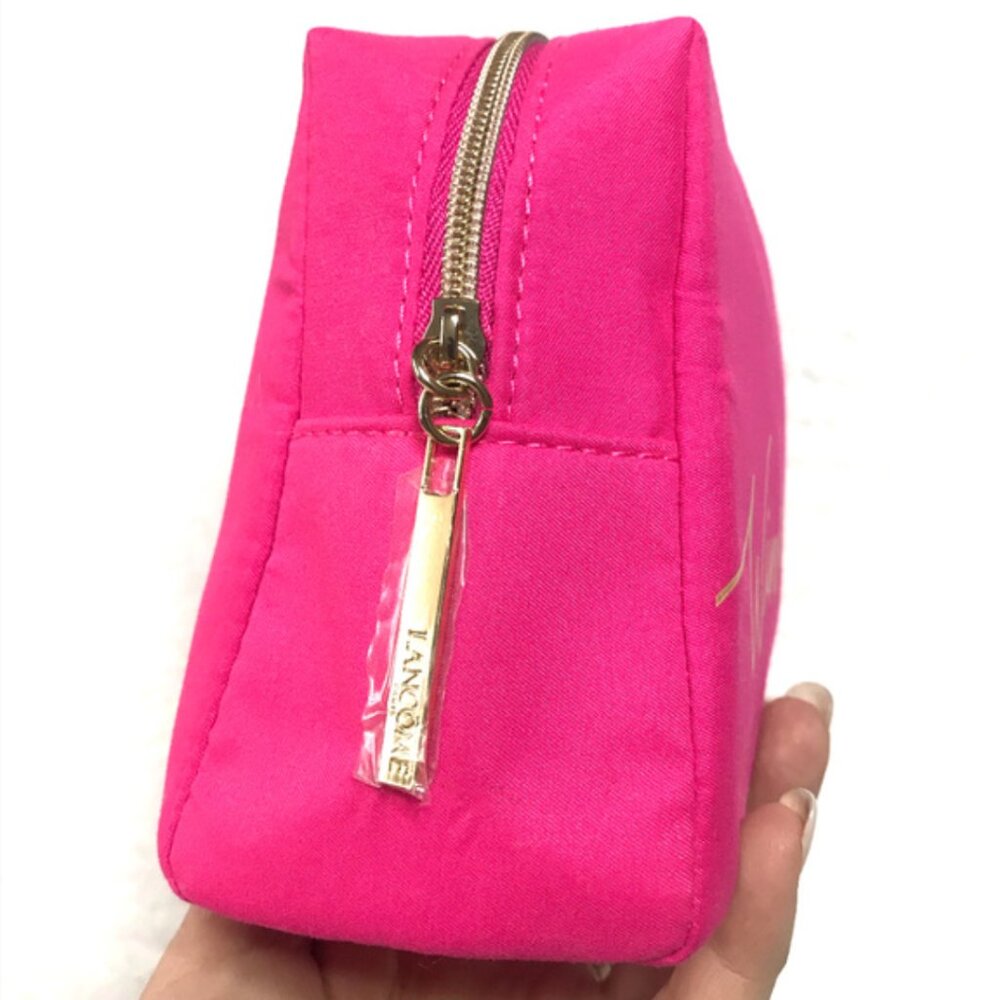 NWT Lancome 'Wink & Makeup' Makeup Travel Bag Case Pouch - Picture 3 of 7